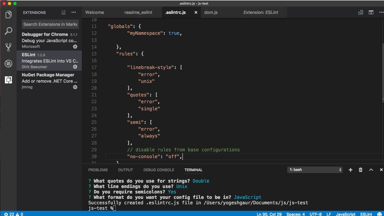 install visual studio code on mac for angular development