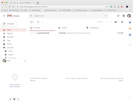 is there an official google mac app for gmail?