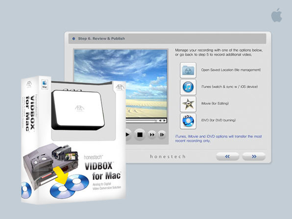 honestech vidbox for mac software
